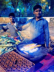 Delhi Street Food Roasted Corn