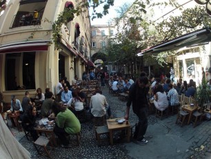 Istanbul courtyard