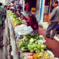 Street Vendors in Leh